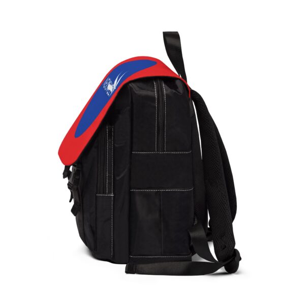 Red Nexsweet Unisex Casual Shoulder Backpack - Image 3