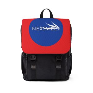 Red Nexsweet Unisex Casual Shoulder Backpack
