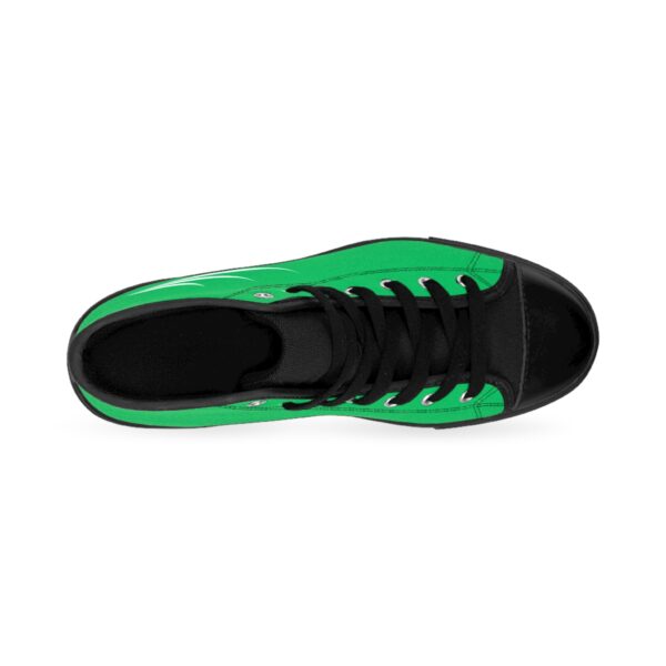 Nexsweet Greeen and Black Men's Classic Sneakers - Image 3