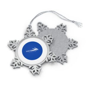 Pewter Snowflake Ornament by Nexsweet