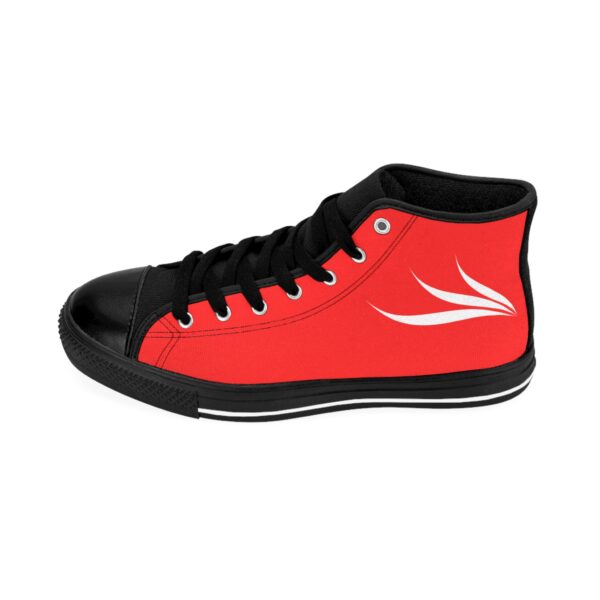 Nexsweet Red Men's Classic Sneakers - Image 4