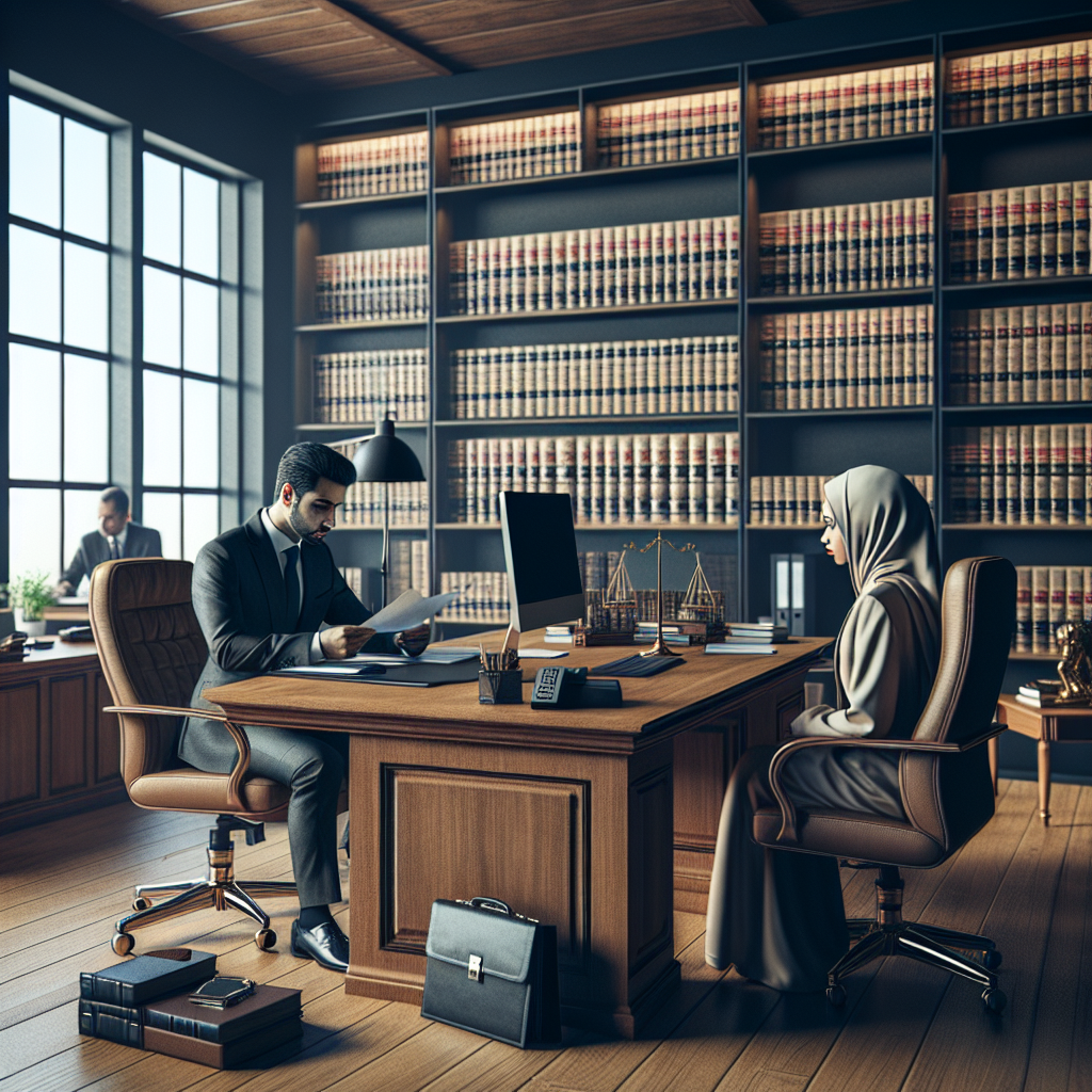 an image of a legal office
