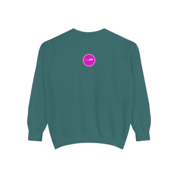 Pinky Zebra Unisex Garment-Dyed Sweatshirt by Nexsweet - Image 6