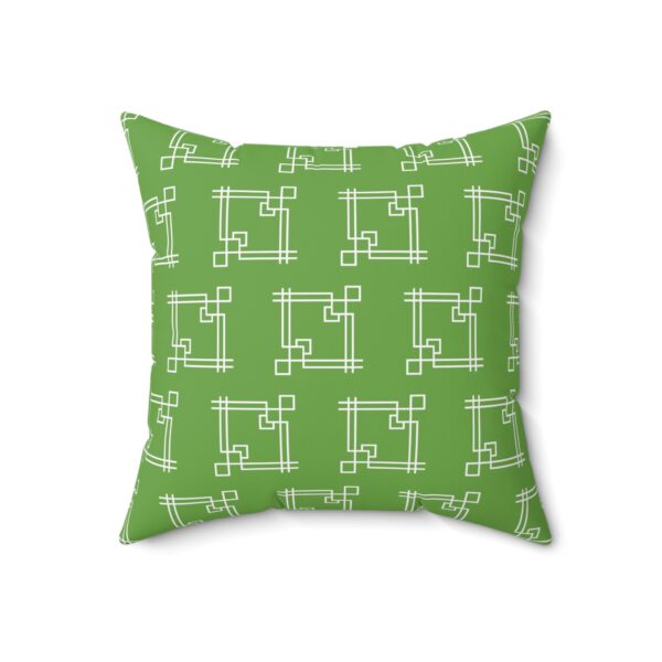 Green Princess Gaia Spun Polyester Square Pillow - Image 8