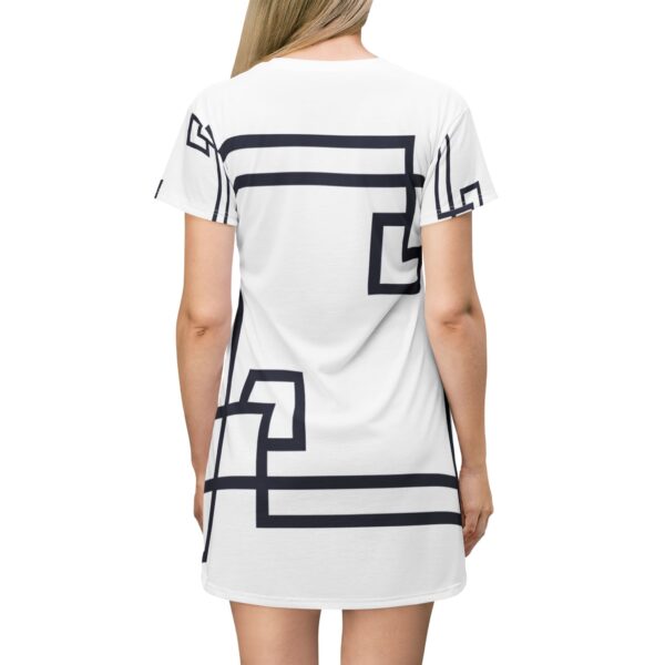 Gaia T-Shirt Dress (AOP) - Image 4