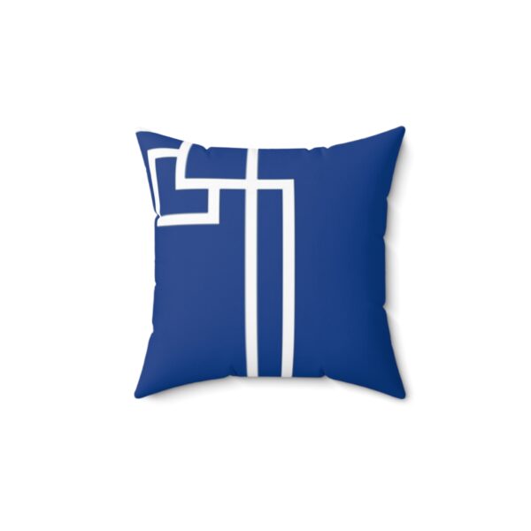 Blue Gaia Spun Polyester Square Pillow - Image 2