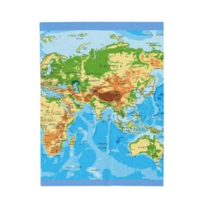 My World Velveteen Plush Blanket