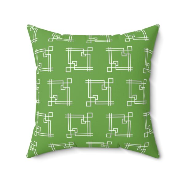 Green Princess Gaia Spun Polyester Square Pillow - Image 10
