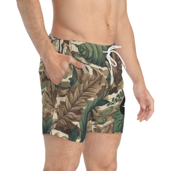 X54 Army Swim Trunks (AOP) by Nexsweet - Image 4