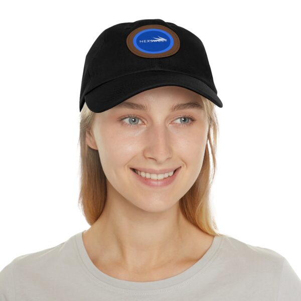 Strong Dad Hat with Leather Patch (Round) by Nexsweet - Image 44