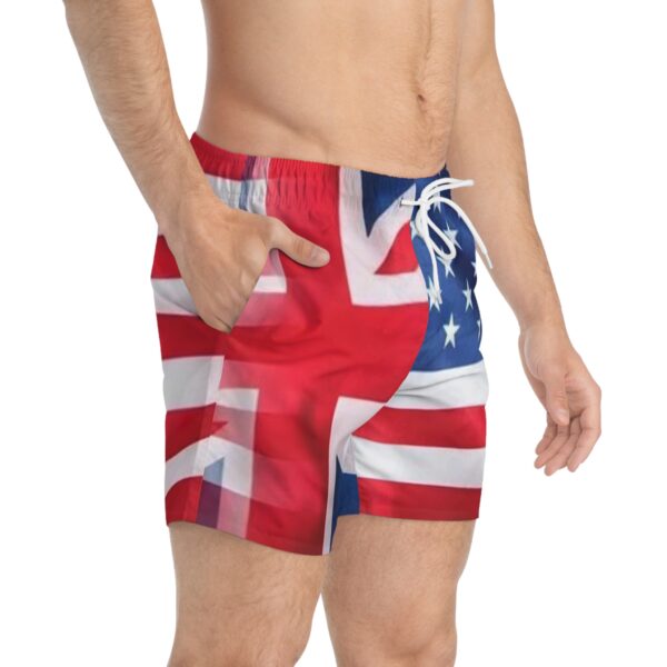 British American Swim Trunks (AOP) by Nexsweet - Image 4