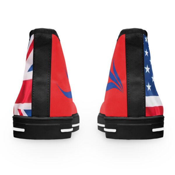 Liberty Women's High Top Sneakers by Nexsweet - Image 7