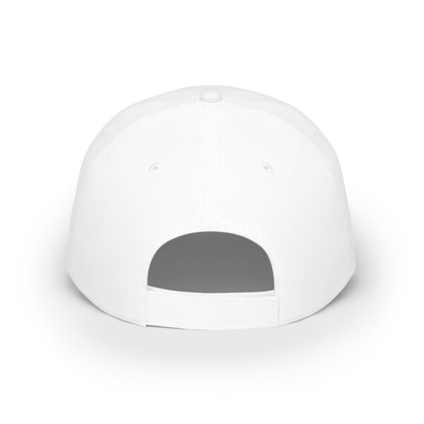 Pink Barbish Houndstooth Low Profile Baseball Cap - Image 2