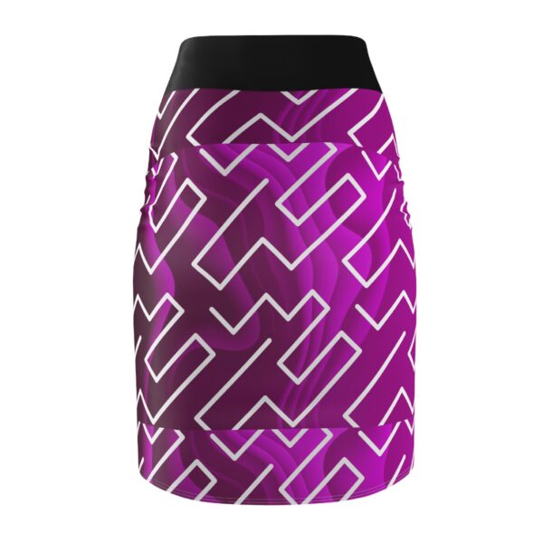 Pinky Python Women's Pencil Skirt (AOP) by Nexsweet - Image 2