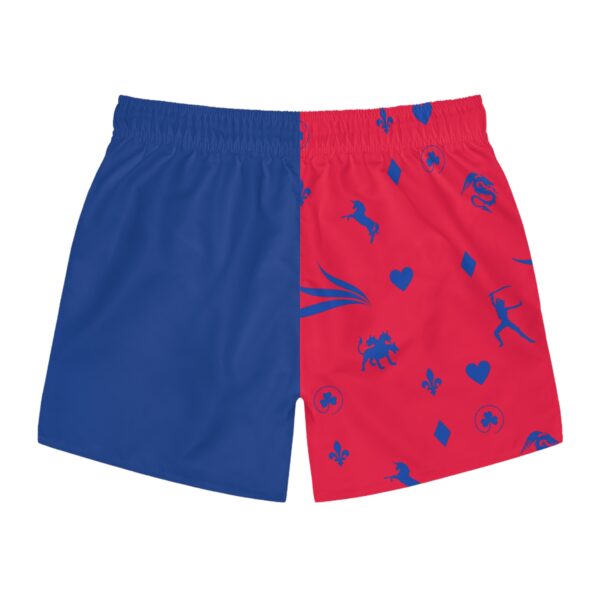 Red Caesar Swim Trunks (AOP) - Image 2