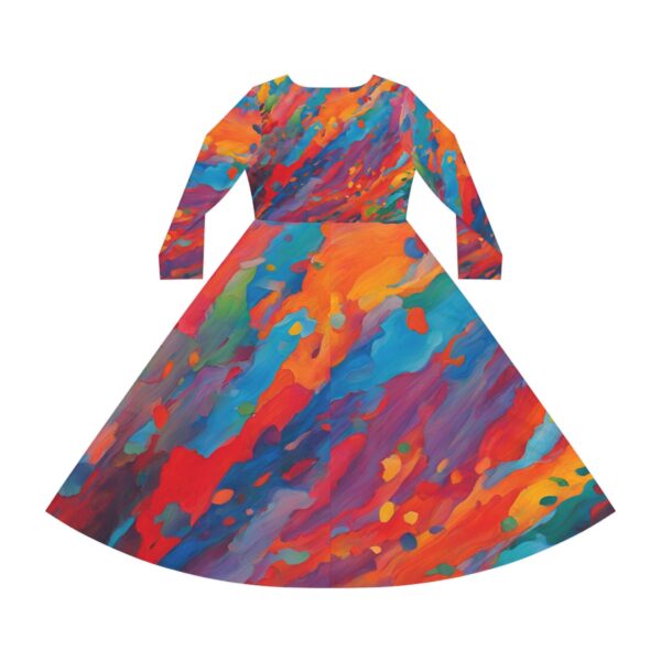 Lolita Women's Long Sleeve Dance Dress (AOP) by Nexsweet - Image 2