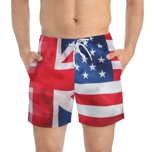 British American Swim Trunks (AOP) by Nexsweet - Image 3