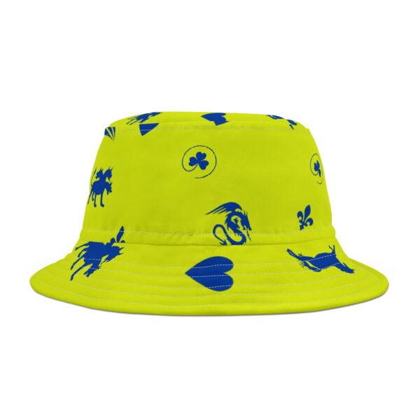 Yellow Caesar Bucket Hat (AOP) - Image 4