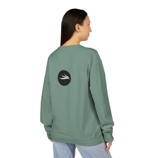 Panda Claus Unisex ComfortWash® Garment Dyed Crewneck Sweatshirt - Image 8