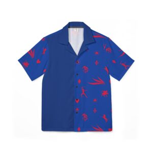 Blue Caesar Men's Hawaiian Camp Shirt (AOP)