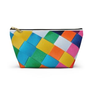 Multicolor Damier Accessory Pouch w T-bottom by Nexsweet