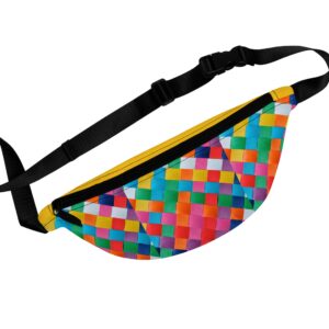 Multicolor Damier Fanny Pack by Nexsweet