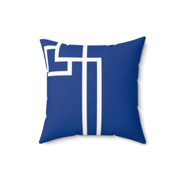 Blue Gaia Spun Polyester Square Pillow - Image 5