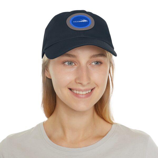 Strong Dad Hat with Leather Patch (Round) by Nexsweet - Image 52