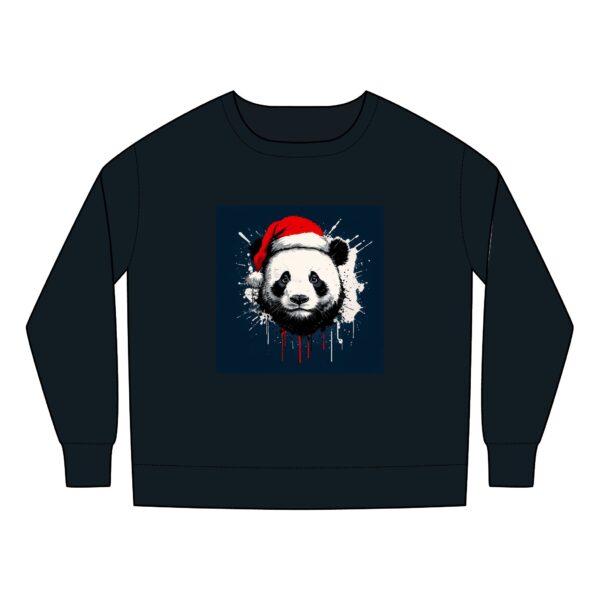 Panda Claus Toddler Sweatshirt by Nexsweet - Image 5