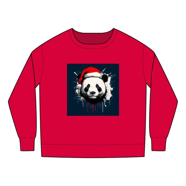 Panda Claus Toddler Sweatshirt by Nexsweet - Image 9