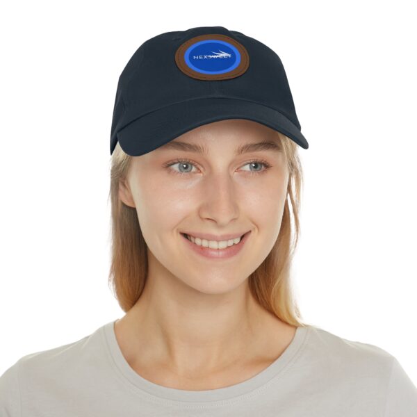 Strong Dad Hat with Leather Patch (Round) by Nexsweet - Image 56