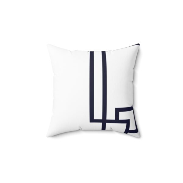 Gaia Spun Polyester Square Pillow
