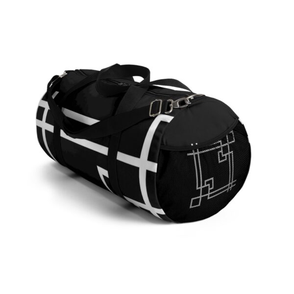 Black Gaia Duffel Bag by Nexsweet - Image 4