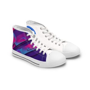 Multicolor Pastel Women's High Top Sneakers by Nexsweet