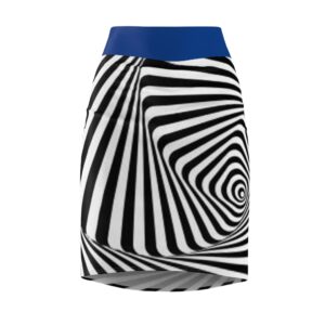 Silent Zebra Women's Pencil Skirt (AOP)