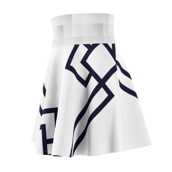 White Princess Gaia Women's Skater Skirt (AOP) - Image 3