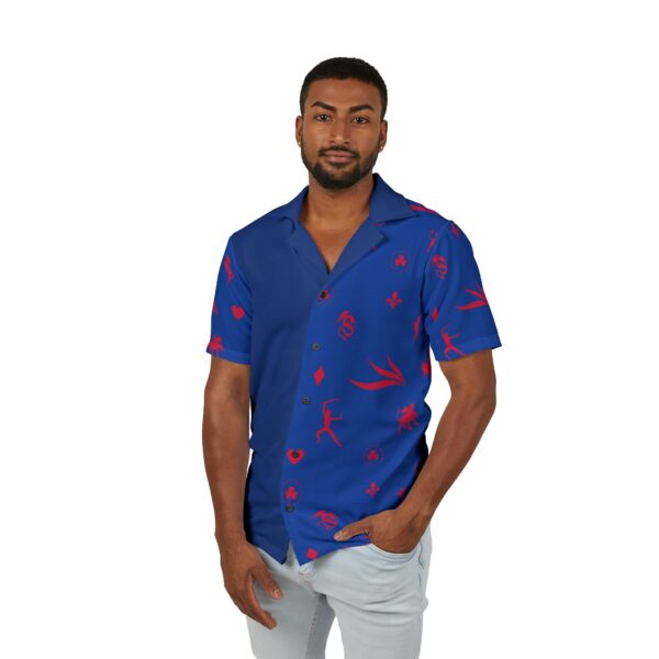 Blue Caesar Men's Hawaiian Camp Shirt (AOP) - Image 3