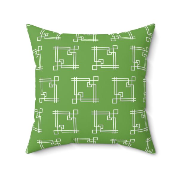 Green Princess Gaia Spun Polyester Square Pillow - Image 11