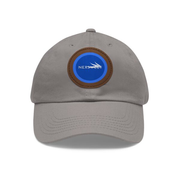 Strong Dad Hat with Leather Patch (Round) by Nexsweet - Image 77