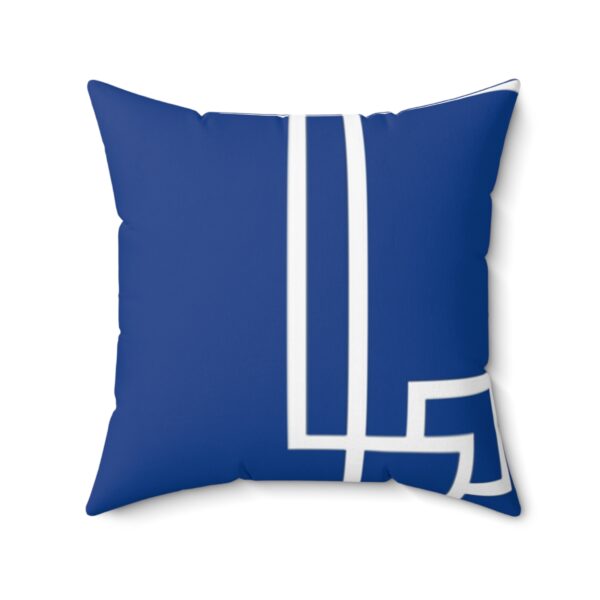 Blue Gaia Spun Polyester Square Pillow - Image 10