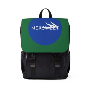 Dark Green Nexsweet Unisex Casual Shoulder Backpack