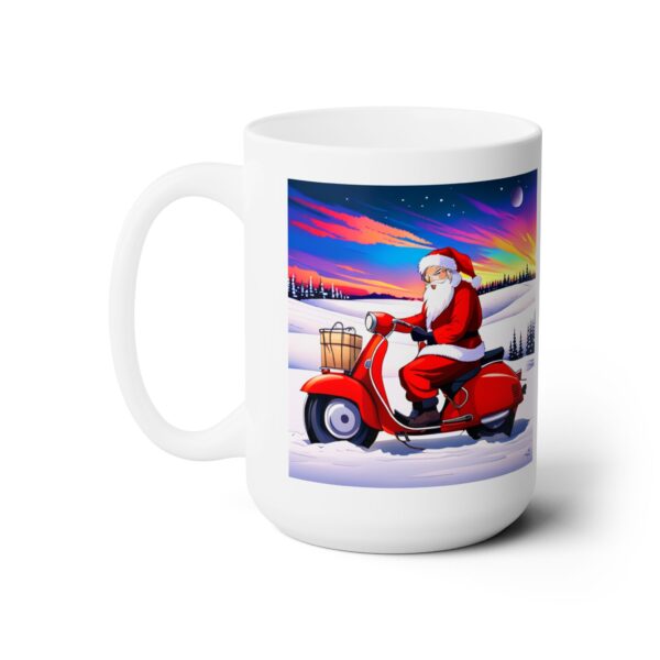 Rebel Santa Claus Ceramic Mug 15oz - Image 2