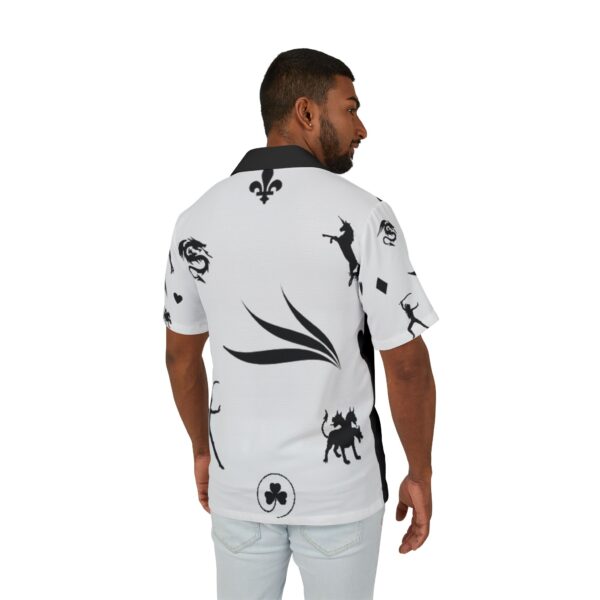 Caesar Men's Hawaiian Camp Shirt (AOP) - Image 4