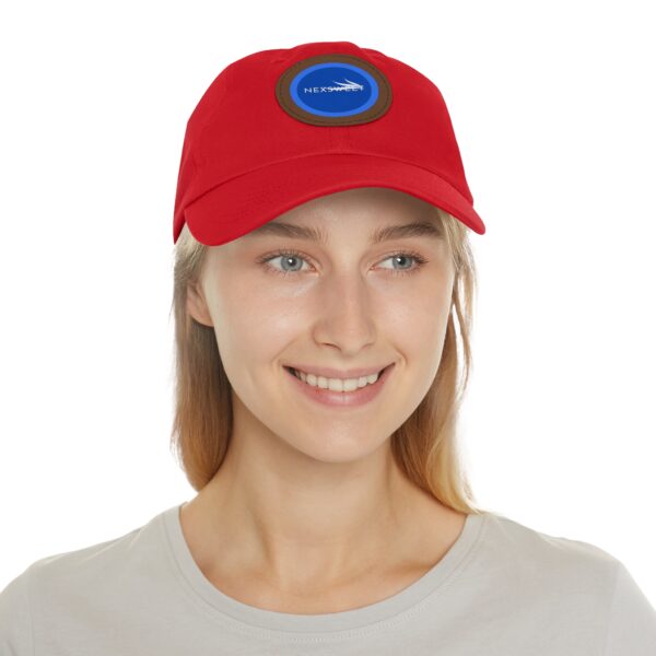 Strong Dad Hat with Leather Patch (Round) by Nexsweet - Image 28