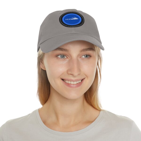 Strong Dad Hat with Leather Patch (Round) by Nexsweet - Image 76