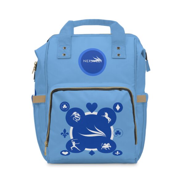 Light Blue Royal  Nexsweet Multifunctional Diaper Backpack