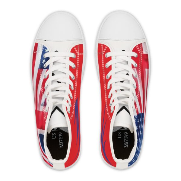 Liberty Women's High Top Sneakers by Nexsweet - Image 2