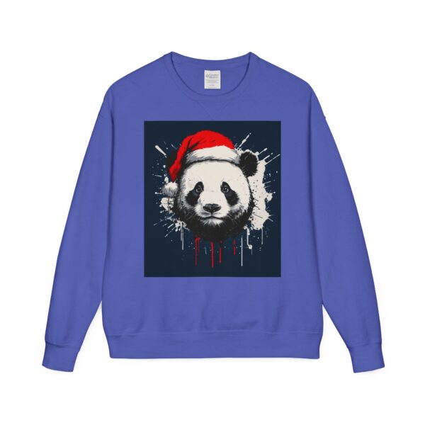 Panda Claus Unisex ComfortWash® Garment Dyed Crewneck Sweatshirt - Image 9