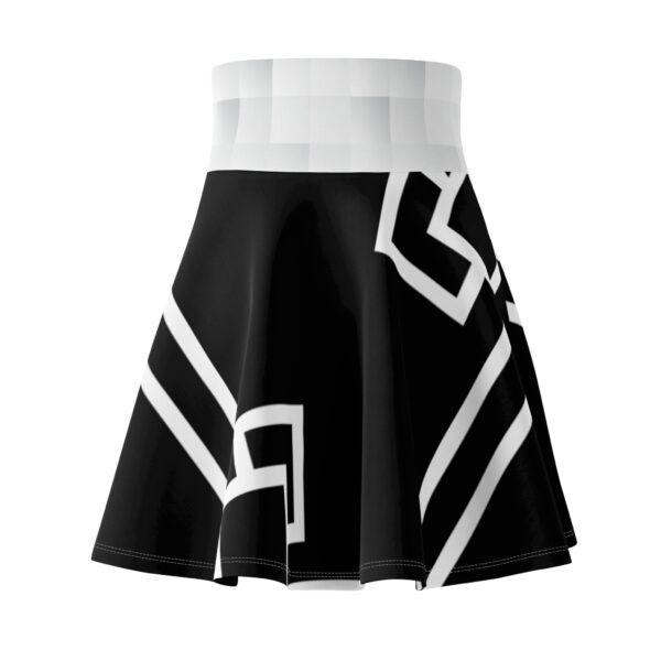 Black Princess Gaia Women's Skater Skirt (AOP) - Image 2