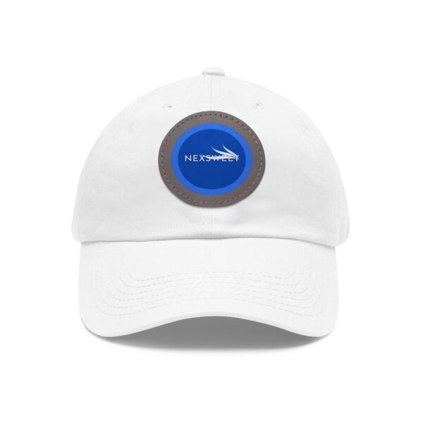 Strong Dad Hat with Leather Patch (Round) by Nexsweet - Image 5